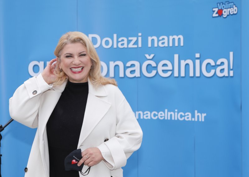 [VIDEO/FOTO] Vesna Škare Ožbolt kreće u utrku za gradonačelnicu Zagreba, predstavila tim mladih stručnjaka