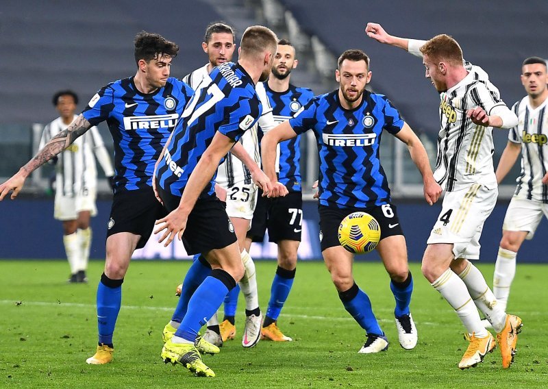 Juventus potvrdio pobjedu iz prve utakmice i plasirao se u finale talijanskog kupa; Marcelo Brozović i Ivan Perišić nisu uspjeli do preokreta