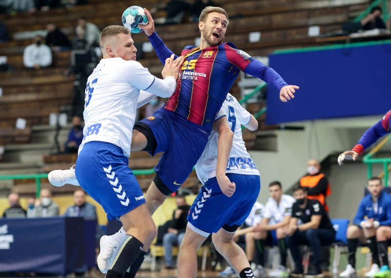 [FOTO] 'Zagrebaši' su se dobro držali protiv Barce, ali čudesno oporavljeni Luka Cindrić i njegovi suigrači nisu dozvolili senzaciju