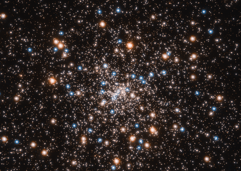 Hubble nastavlja oduševljavati: Astronomi po prvi put snimili roj malih crnih rupa