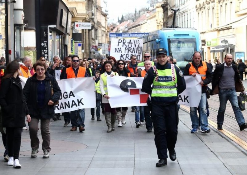 Središte Zagreba okupirat će tisuće zaduženika u francima