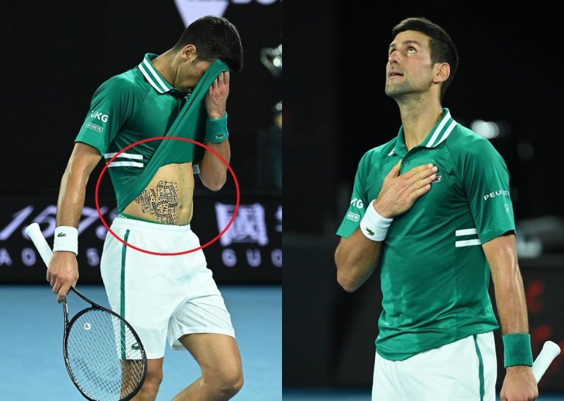 Kakvu to tetovažu ima Novak Đoković i što ona znači? Slučajno je pokazao jedan dio tijela i svi su ostali u čudu, a ubrzo se doznalo o čemu se radi