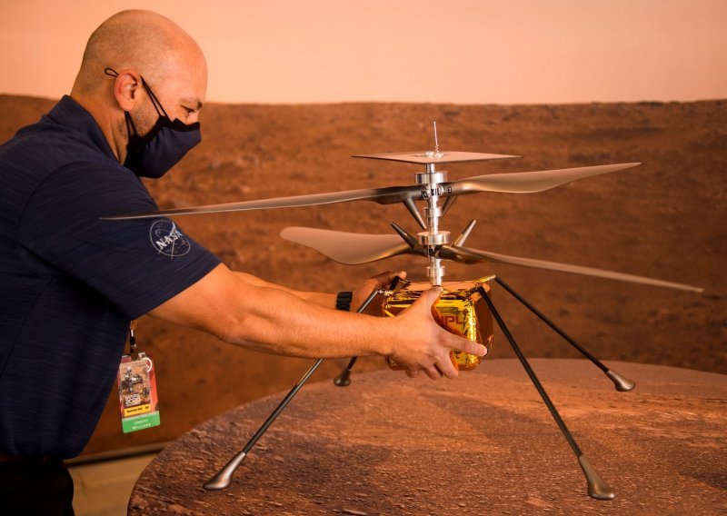 [FOTO] NASA idućeg tjedna testira marsovski helikopter vrijedan 85 milijuna dolara