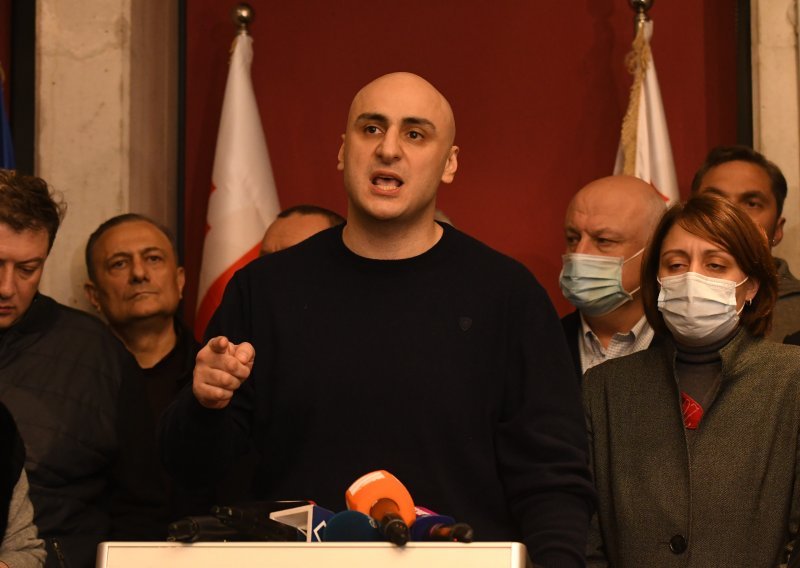 Gruzijska policija pritvorila opozicijskog čelnika Niku Meliju