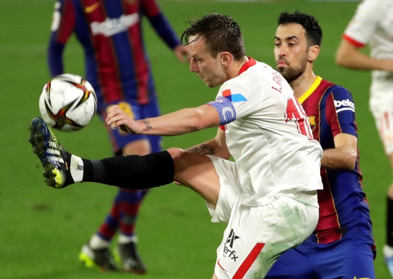 [FOTO] Ivan Rakitić bijesan nakon ispadanja iz kupa; Hrvata suci izbacili iz takta, a posebno ga je zasmetala jedna odluka u korist Barce