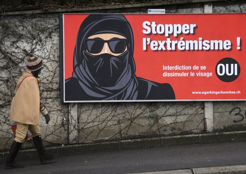 Švicarci na referendumu odlučuju o zabrani pokrivanja lica