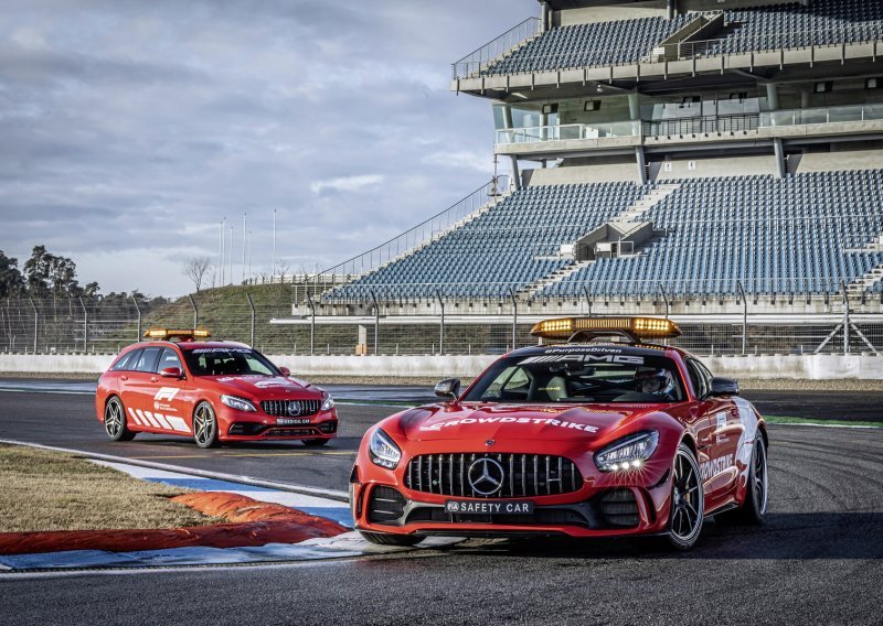 [FOTO] Nove boje sigurnosnih automobila Formule 1: Mercedes-AMG GT R i Mercedes-AMG C 63 S T sada su u 'crvenom'