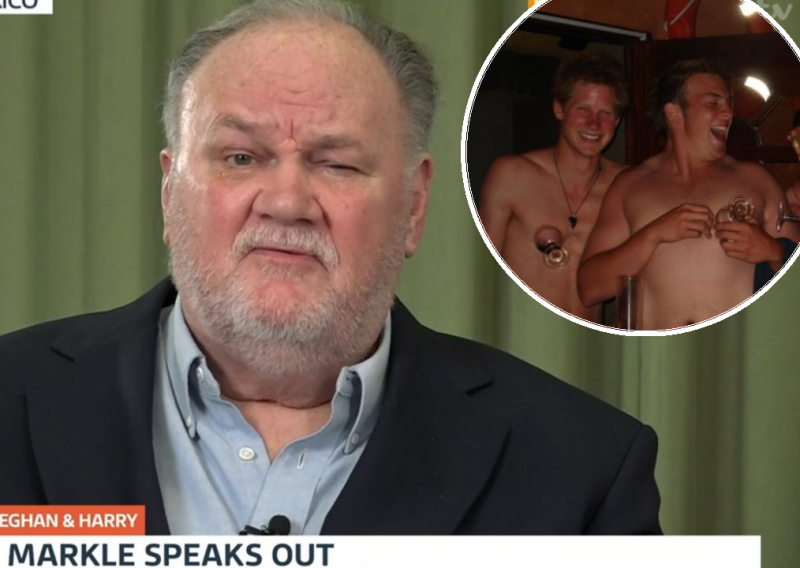 Thomas Markle uzvratio udarac i opleo po zetu Harryju: 'Za razliku od njega, ja nisam plesao gol i oblačio se kao Hitler'