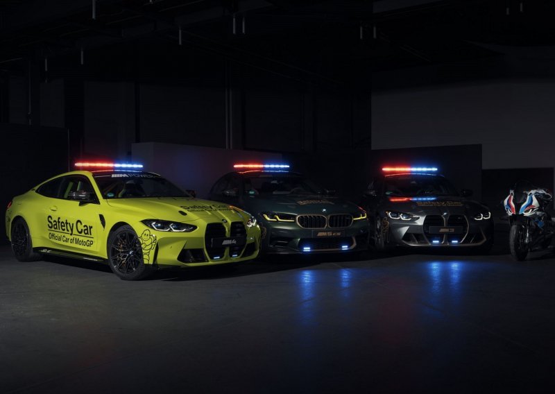 [FOTO] BMW M ima nova sigurnosna vozila za MotoGP 2021: M3, M4, M5 CS i M 1000 RR