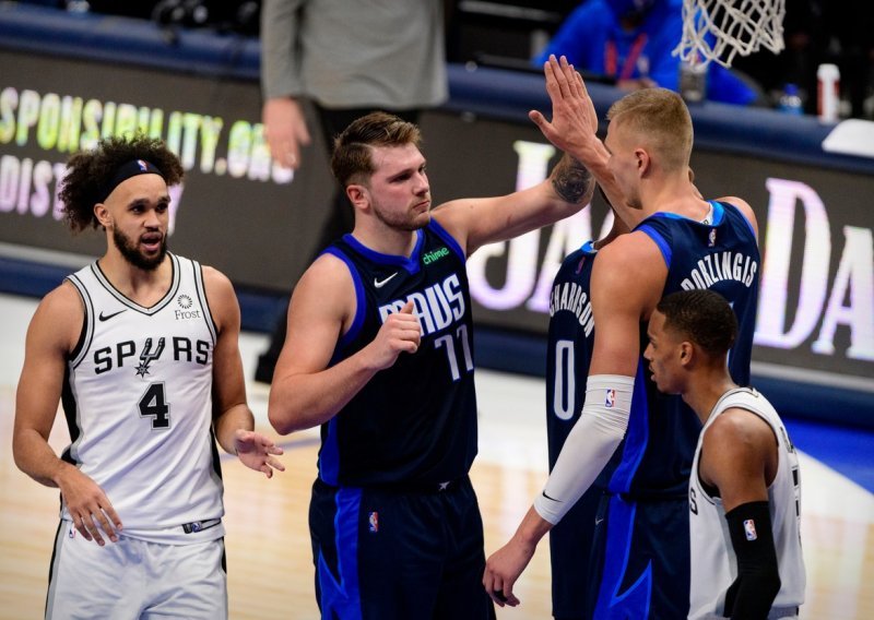 Slovenac Luka Dončić još jednom se upisao u povijest NBA lige; ovo što je napravio protiv Gregga Popovicha i Spursa je zastrašujuće