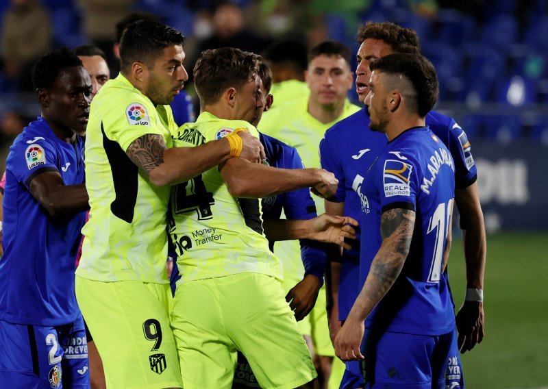 [FOTO] Atletico Madrid nije uspio slomiti otpor Getafea koji je zadnjih 20 minuta igrao s igračem manje