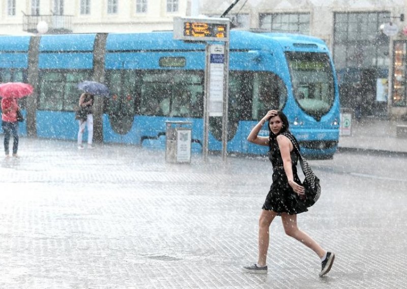 Za vikend još grmljavinskih pljuskova