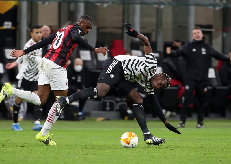 [FOTO] U derbiju Europske lige Manchester United prošao Milan na San Siru, a čovjek odluke bio je Paul Pogba