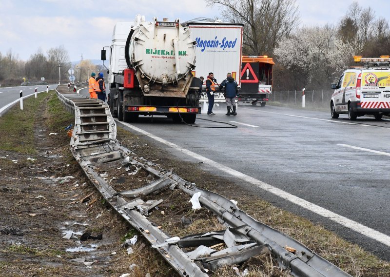 Pritvoren vozač teretnjaka zbog teške nesreće kod Okučana