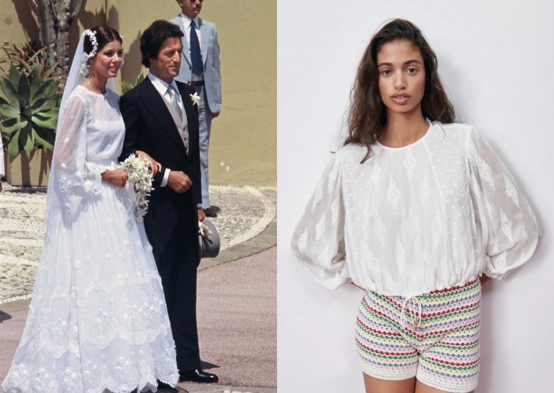 Vjenčanica monegaške princeze inspirirala Zarine dizajnere: Bluza od 230 kuna koja odiše retro šarmom