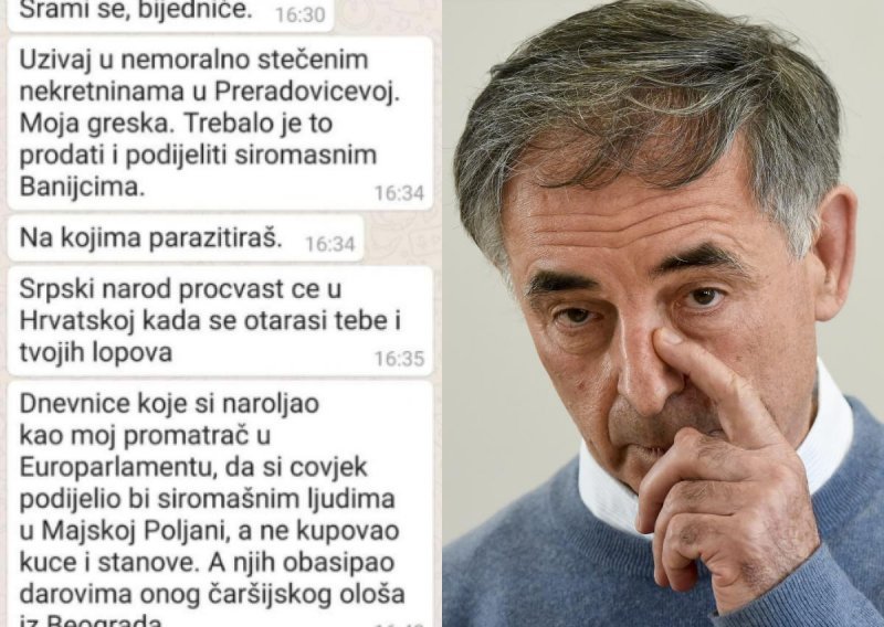 [VIDEO] Pupovac objavio poruke koje mu je Milanović poslao pa suznih očiju zavapio pred kamerama: Prijetio je meni i Kajtaziju! Žao mi je što trošim emocije na čovjeka koji emocija nema