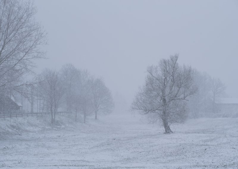 Zbog mraza prirodna nepogoda za 7 gradova i 10 općina Zagrebačke županije