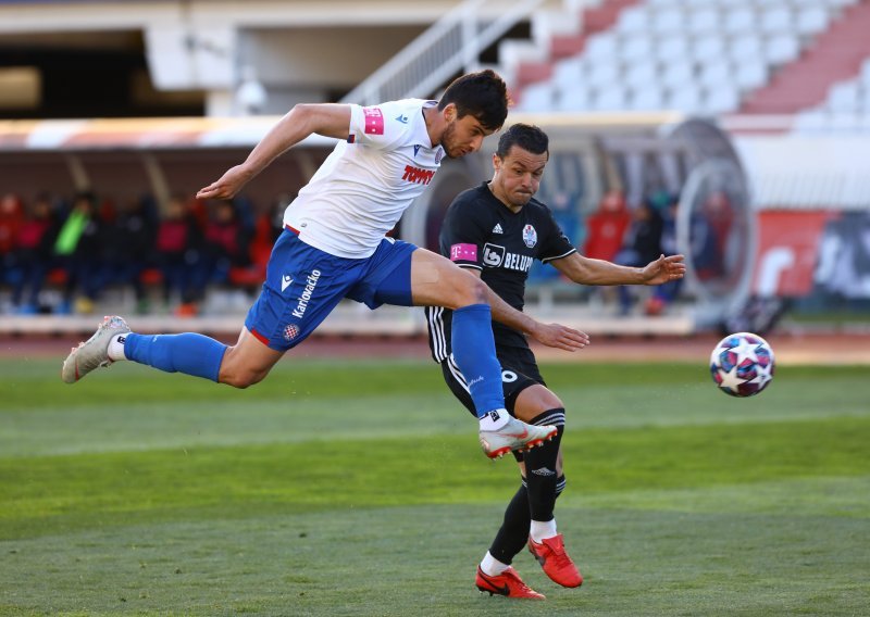 [VIDEO/FOTO] Hajduk je s igračem manje u dramatičnoj završnici ipak uspio spasiti bod protiv Slaven Belupa