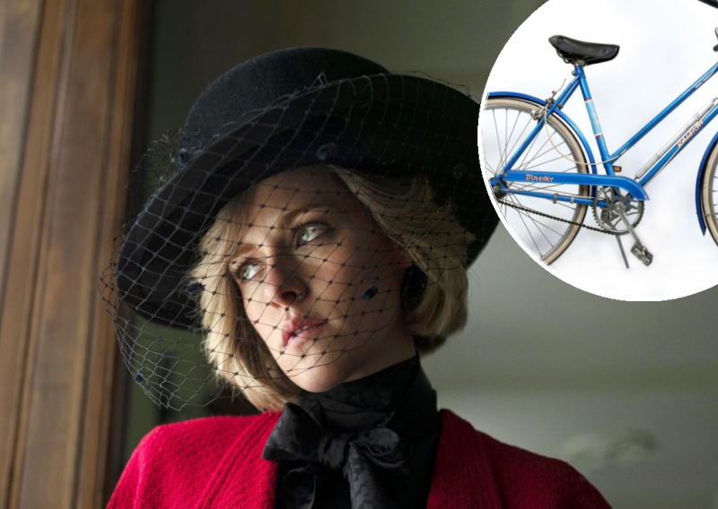 [FOTO] Ovaj bicikl bio je svakodnevno prijevozno sredstvo princeze Diane, no onda se uplela kraljevska obitelj i proglasila ga 'sramotnim'