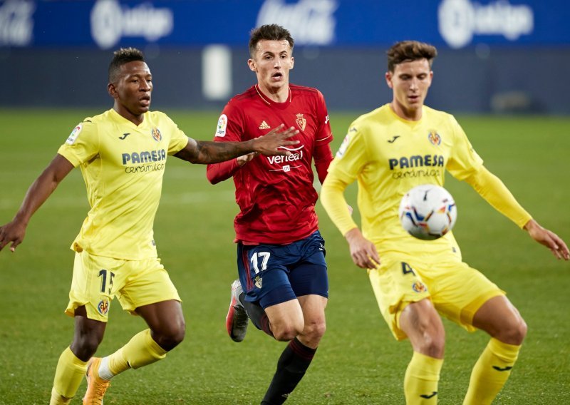 Ante Budimir potopio 'žutu podmornicu'; Osasuna pokazala Dinamu kako se može pobijediti Villarreal