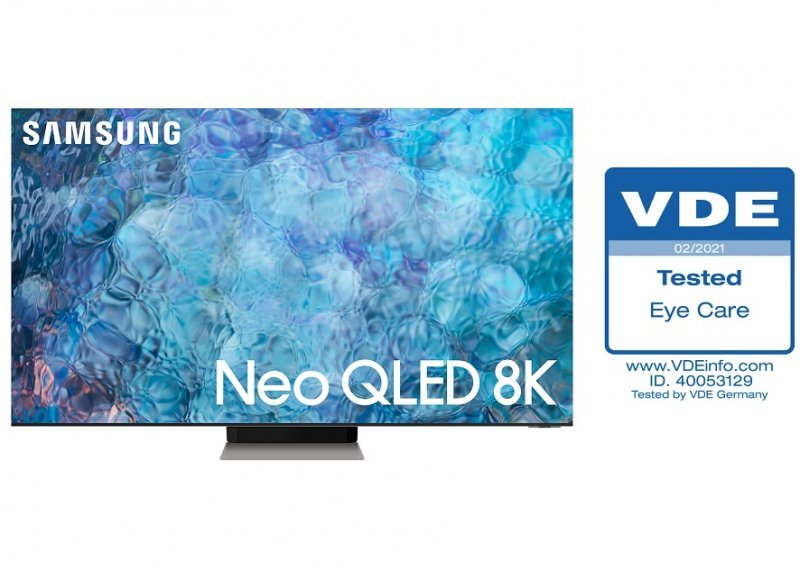 Samsung Neo QLED televizori za 2021. postali prvi televizori s 'Eye Care' certifikatom