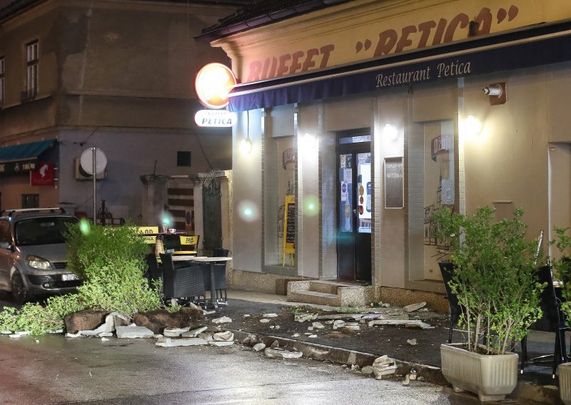 Mercedesom se zabio u terasu restorana u Zagrebu, dvoje ljudi ozlijeđeno