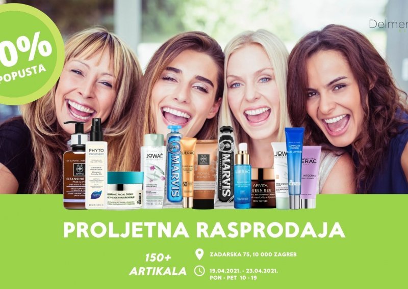 Popusti do 80% na proljetne i ljetne skincare linije