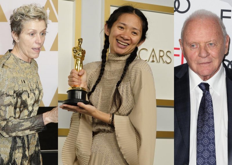 [FOTO] Sasvim opravdano: Oscari otišli u ruke 'Zemlje nomada', Anthonyja Hopkinsa i fantastične Frances McDormand