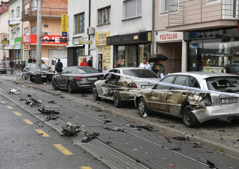 Vozač koji je skrivio kaos u Dubravi ima tek lakše ozljede, prevrtanju kumovala brzina i skliske tračnice