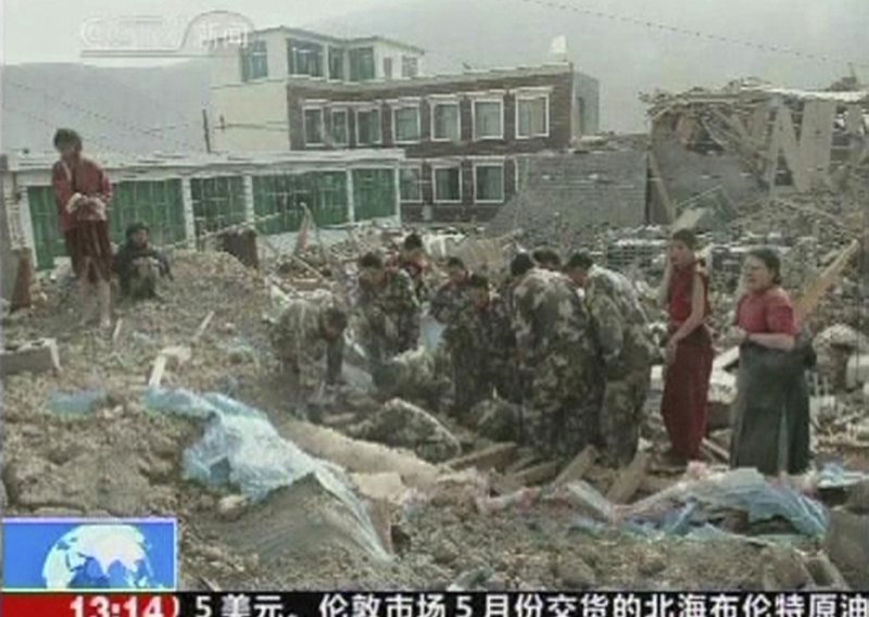 Strašan potres pogodio Tibet