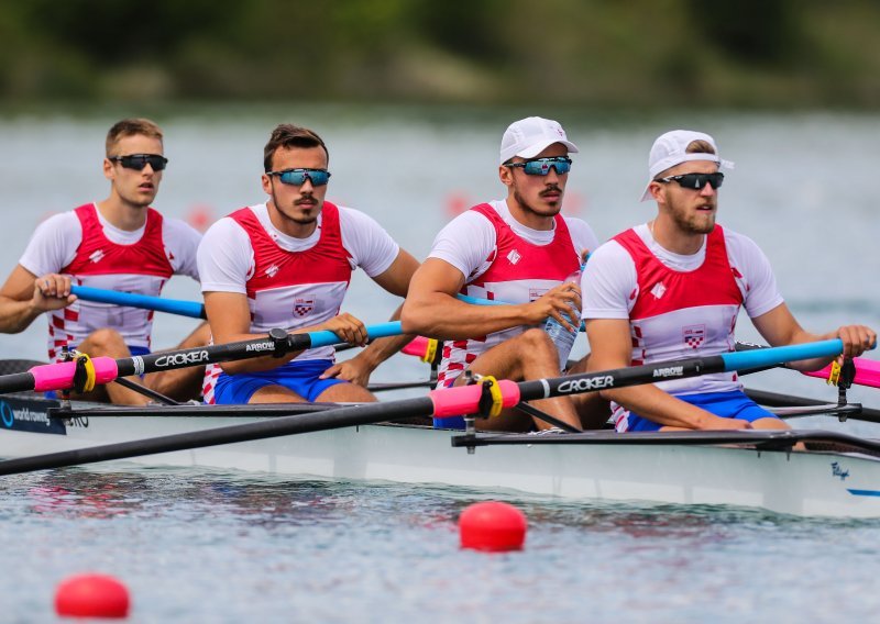 Nakon zlata sestara Jurković i braće Sinković, hrvatski četverac bez kormilara osvojio je broncu na Jarunu