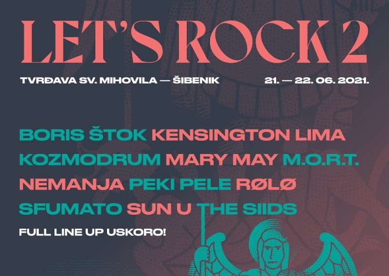 Pripremite se za novu rundu vrhunske glazbe i pozitivnih vibracija – Let's Rock 2!