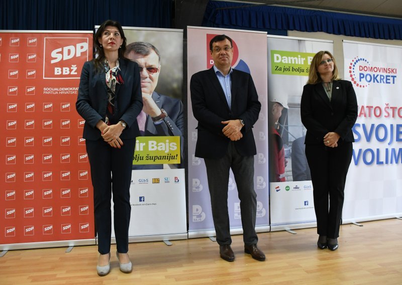 SDP: Nema koalicije s Domovinskim pokretom, SDP dao podršku Damiru Bajsu za drugi krug izbora Bjelovar