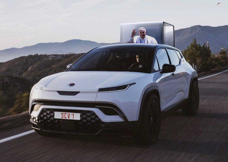 [FOTO] SUV Fisker Ocean će biti prvi potpuno električni papamobil, u Vatikan stiže 2022.