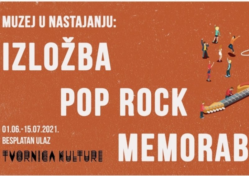 Tvornica kulture predstavlja: Izložba pop rock memorabilija