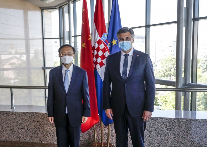 [FOTO] Plenković primio prvog čovjeka kineske diplomacije: Hrvatska nastavlja jačati veze s Kinom