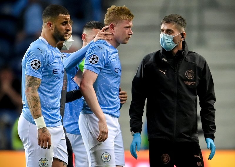 Sada je tek jasno kakvu tešku ozljedu je pretrpio Kevin De Bruyne; zbog fraktura kostiju lica upitan mu i nastup na Euru