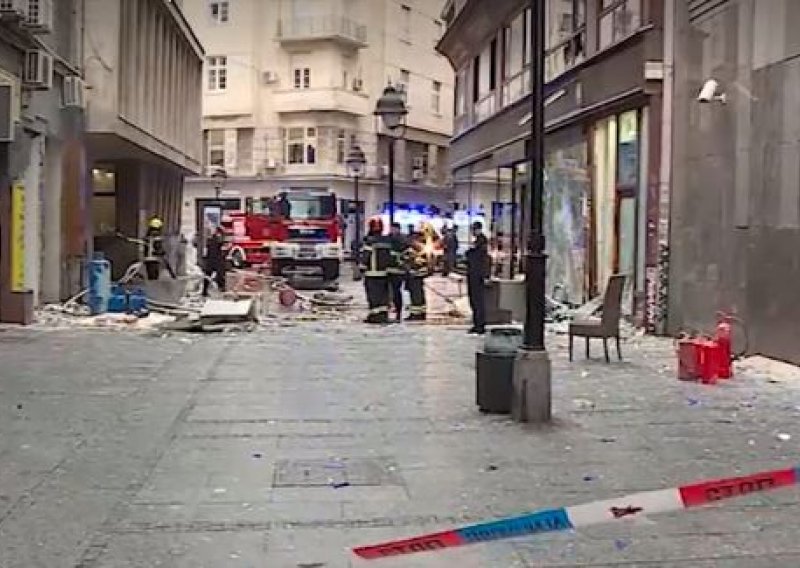 U centru Beograda eksplodirala plinska boca, pet osoba ozlijeđeno