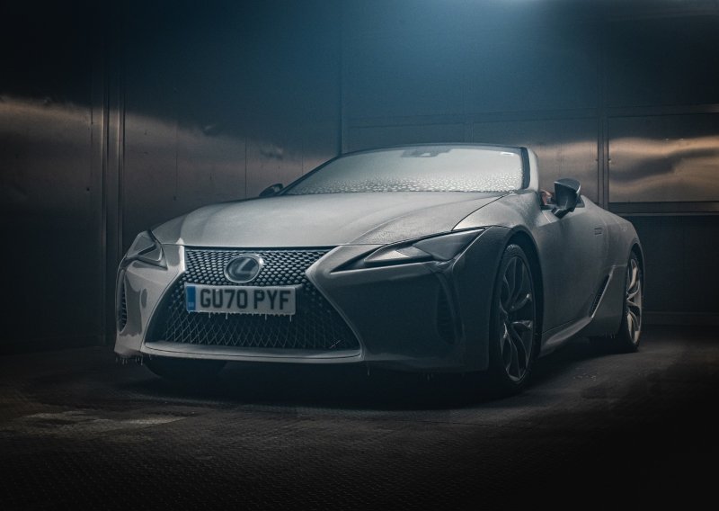 [FOTO/VIDEO] Lexus zaledio Lexus LC Convertible; pogledajte kako je prošao ovaj ekstremni ledeni test izdržljivosti