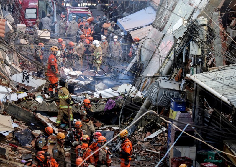 Dvoje poginulo u rušenju zgrade u Rio de Janeiru