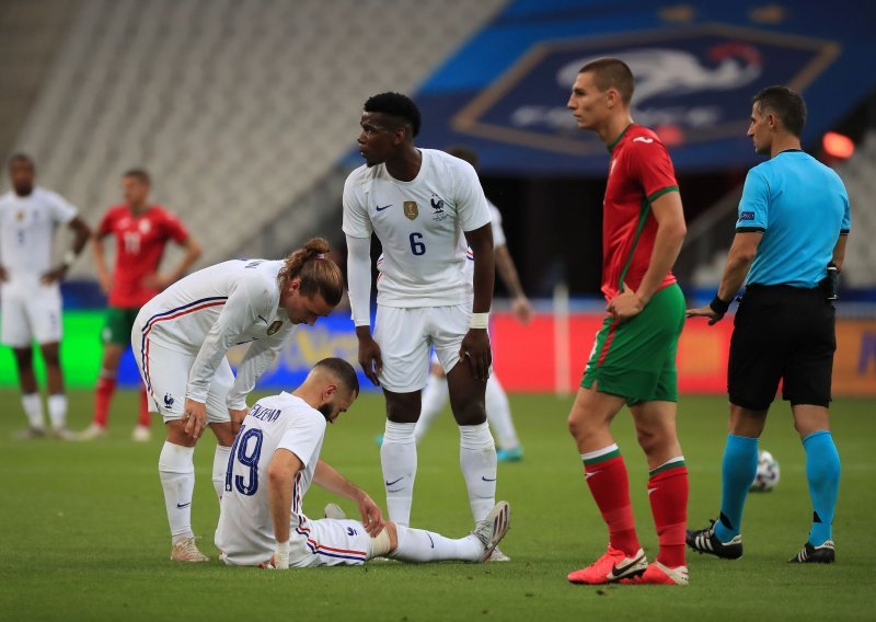 Francuzi su ga čekali više od pet godina i trebao je biti njihov veliki adut, ali u prijateljskoj utakmici ozlijedio je koljeno. I nažalost, nije jedini