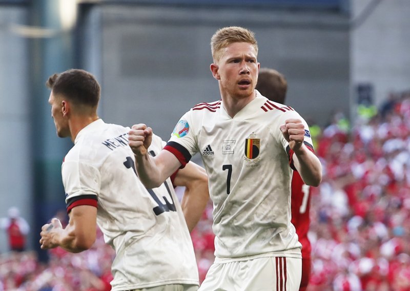 [FOTO] Belgija dočekala Kevina De Bruynea i nakon pobjede nad Danskom osigurala plasman u osminu finala