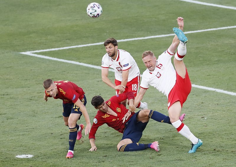 [FOTO] Poljska izdržala nalete Španjolske koja nije iskoristila ni kazneni udarac; 'Furija' drugu utakmicu na Euru ne zna za pobjedu