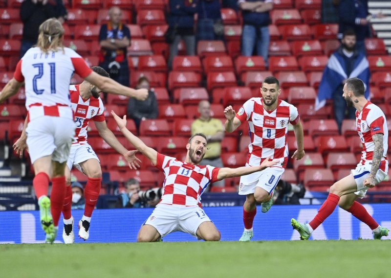 [FOTO] Napokon pobjeda! Hrvatska je svladala Škotsku 3:1 i izborila osminu finala Europskog prvenstva