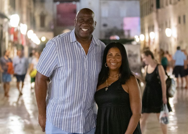 Legendarni košarkaš vratio se u Dubrovnik: Magic Johnson ispunio obećanje koje je dao prošlo ljeto