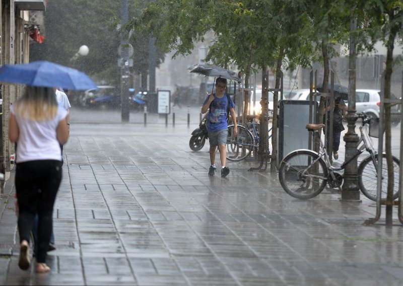 U petak moguće nevrijeme, tuča, bujice... Nakon kratkog predaha od vrućine, stiže drugi toplinski val