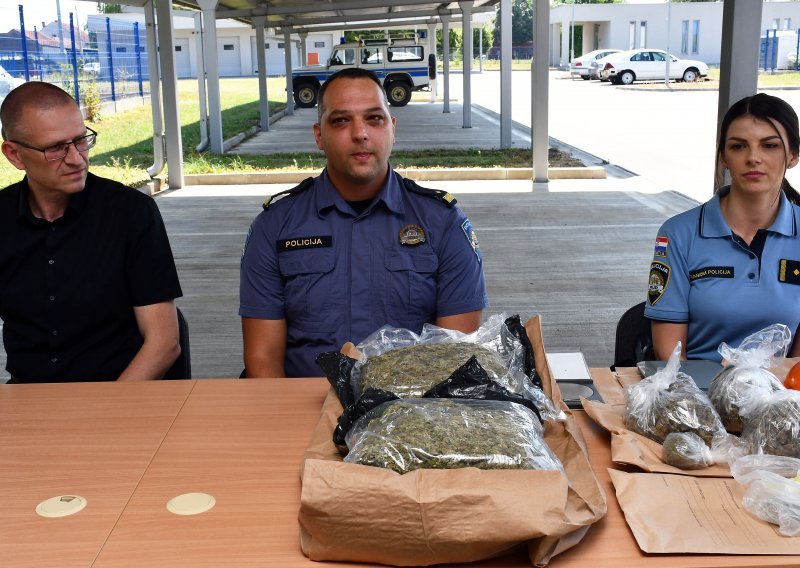 Kod 21-godišnjaka u Slavonskom Brodu zaplijenili 5 kg marihuane