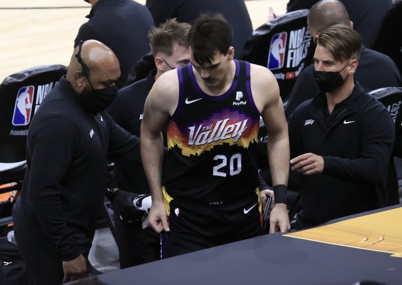 Dario Šarić ozlijedio se u velikom finalu NBA lige; sada su iz njegovog kluba Phoenix Sunsa objavili katastrofalne vijesti