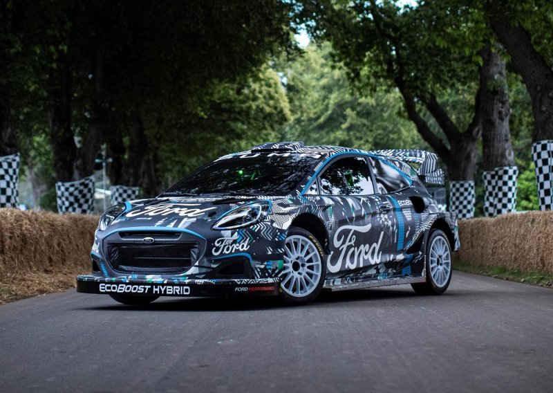[FOTO/VIDEO] Ford i M-Sport otkrivaju WRC prototip Puma Rally1; Hibridni pogonski sklop sljedeće generacije za FIA Svjetsko prvenstvo u reliju 2022.