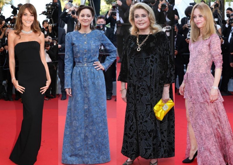 Od Carle Bruni do Catherine Deneuve: Slavne Francuskinje modno dominirale na crvenom tepihu